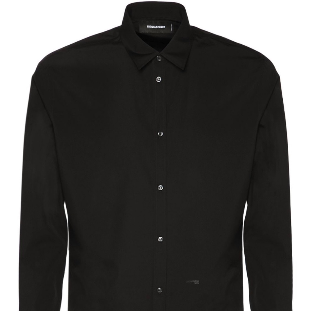 DSQUARED2 RELAX DAN SHIRT WITH MICRO LOGO